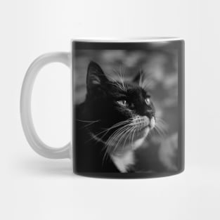 Monochrome Tomcat Mug